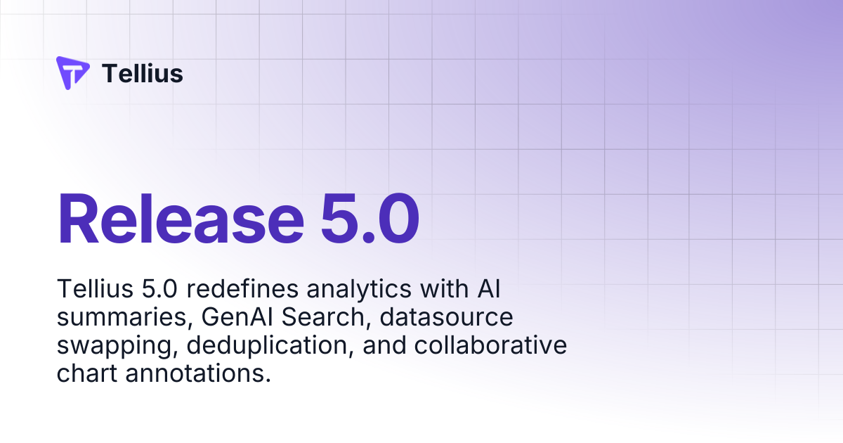 Release 5.0 | Tellius 5.5 | Tellius