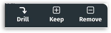 Keep or remove filters