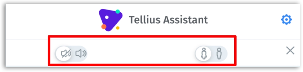 Tellius Assistant settings